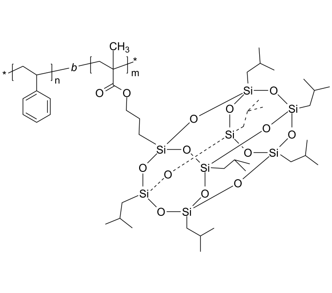 Polystyrene B Polyheptaisobutyl Octasilsesquioxane Poss Propyl