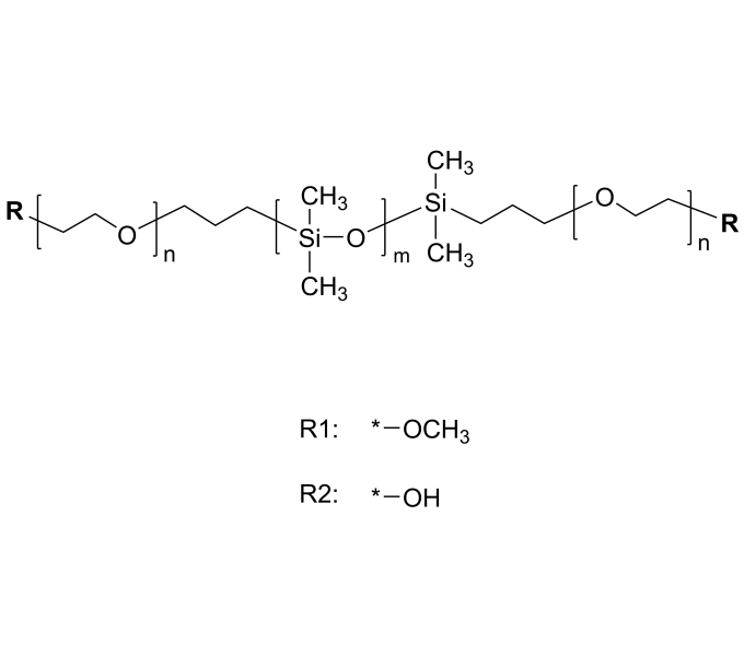 Poly(ethylene Oxide)-b-poly(dimethylsiloxane)-b-poly(ethylene Oxide)